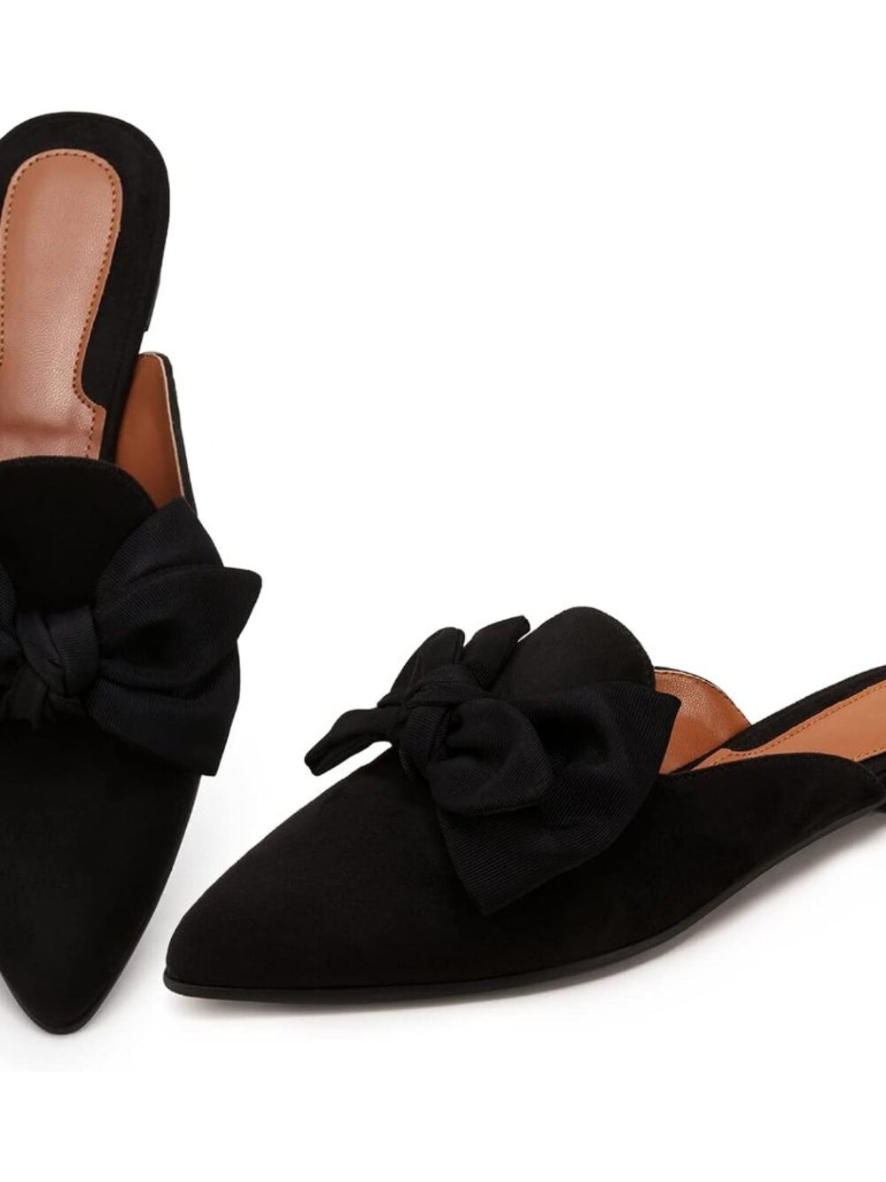 Mules for Women Slip On Comfortable Pointed Toe Womens Loafers Women's Flats for